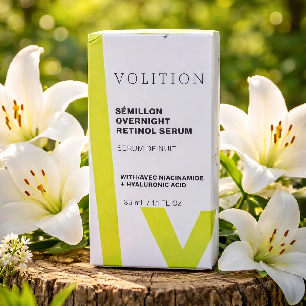 Volition Semillon Overnight Retinol Serum - White & Lime
